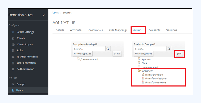 formsflow.ai keycloak 3
