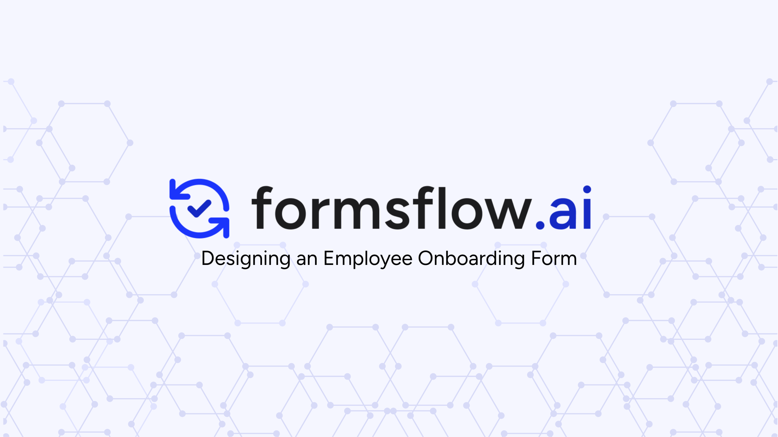 How To Use formsflow.ai: Designing an Employee Onboarding Form - Best ...